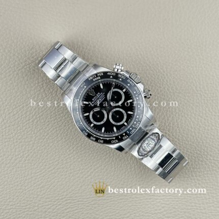 Clean Factory Rolex Daytona 126500LN-0002 Black Dial | Black Ceramic Bezel | 4131 Movement | Stealth Luxury