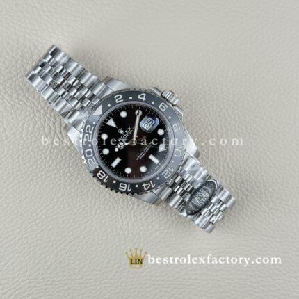 Clean Factory Rolex GMT-Master II "Bruce Wayne" | 126710GRNR | Black Grey Bezel