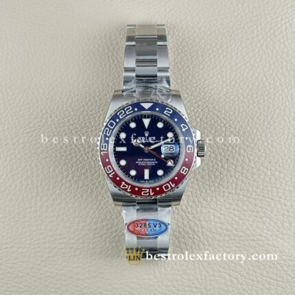 Clean Factory Rolex GMT Master II 126719BLRO | White Gold Pepsi | Blue Dial