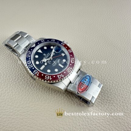 Clean Factory Rolex GMT Master II 126719BLRO | White Gold Pepsi | Blue Dial