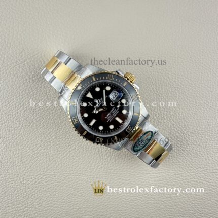 Clean Factory Rolex Submariner 126613LN | 41mm Two-Tone Black Dial | Best Replica Watch