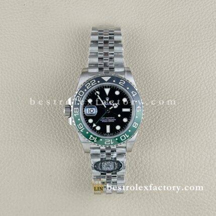 Clean Factory Rolex GMT-Master II 126720VTNR | Left-Hand Sprite | Jubilee Bracelet
