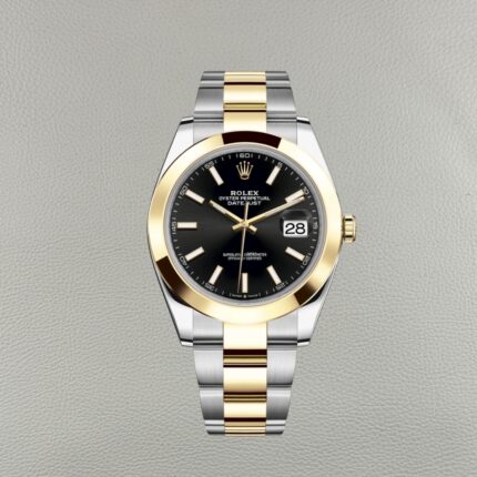 Rolex Datejust 126303-0013 Black Dial Two-Tone – Clean Factory Super Clone Replica Watch