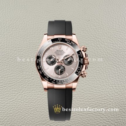 Clean Factory Daytona 126518LN-0008 Black Dial Gold Applique Markers Black Subdials Yellow Gold Snailed – Dandong 4131 | Oysterflex