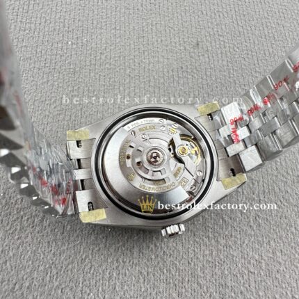 Clean Factory Super Clone Rolex Datejust 126234-0049 – Blue Fluted-Motif Dial, Jubilee Bracelet, 36mm