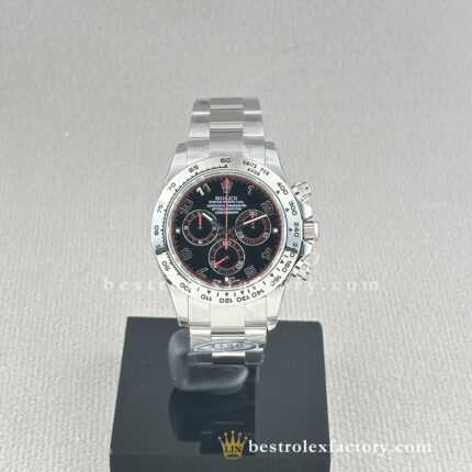 Rolex Daytona 116509-0036 Black Arabic Dial White Gold – Clean Factory Super Clone 4130