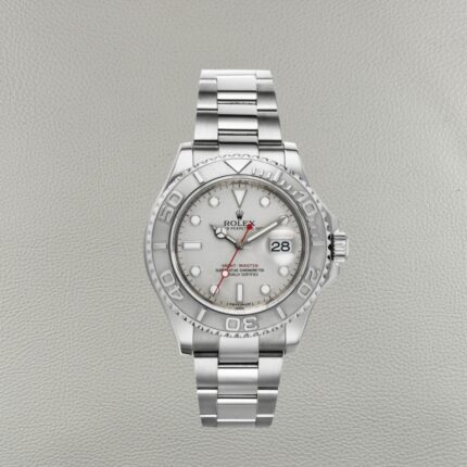 Clean Factory Rolex Yacht-Master 116622-0002 | Iconic Red Second Hand White Dial | Red Hand Rolex | 3135 Clone