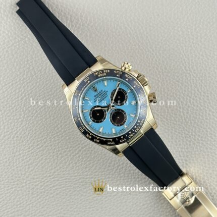 Clean Factory Rolex Daytona 126518LN-0014 Tiffany Blue Turquoise Dial Black Subdials - Dandong 4131 | Exclusive