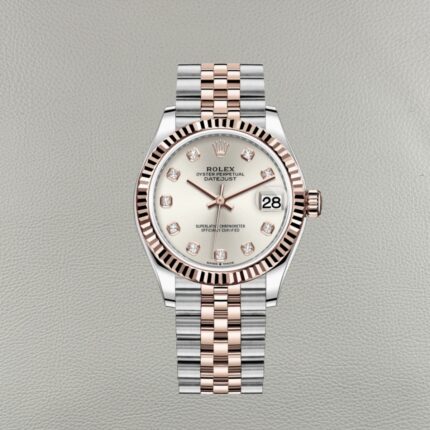 Rolex Lady Datejust 278271-0016 Silver Dial – Everose Moissanite Super Clone