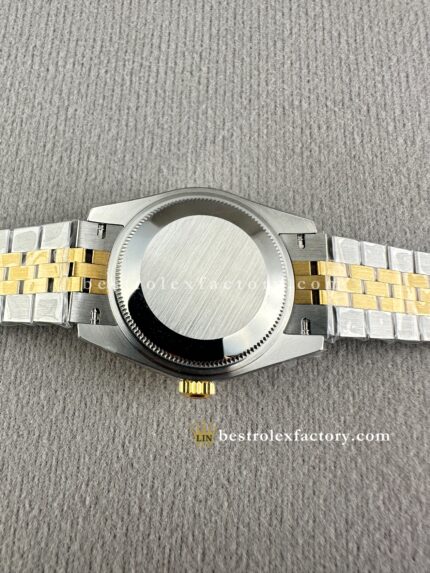 Clean Factory Lady Datejust 278273-0030 – 31mm Olive Green Dial, Moissanite Hour Markers, Two-Tone Gold Replica