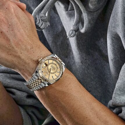 Rolex Sky-Dweller 42 Ref. 336933-0002 Two-Tone Champagne Jubilee ZF | DD9002
