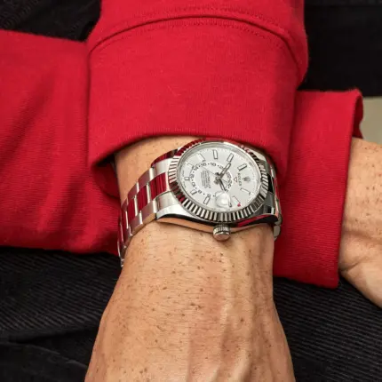 Rolex Sky-Dweller 42 Ref. 336934-0003 White Dial Fluted Oyster ZF | DD9002