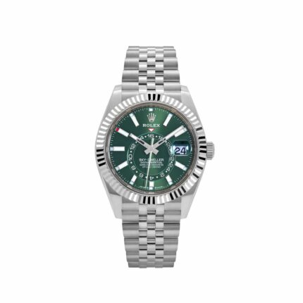 Rolex Sky-Dweller 42 Ref. 336934-0002 Mint Green Dial Fluted Jubilee ZF | DD9002