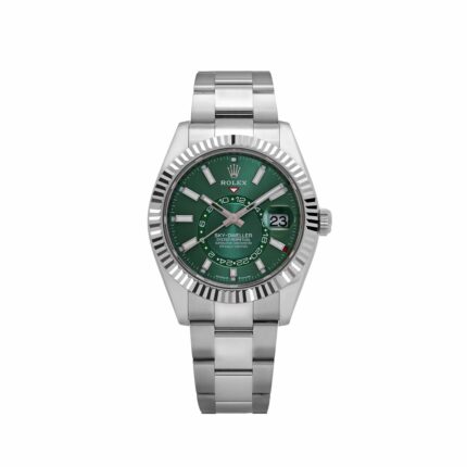Rolex Sky-Dweller 42 Ref. 336934-0001 Green Dial Fluted Oyster ZF | DD9002