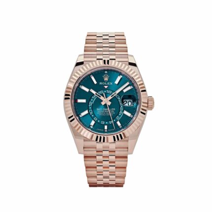 Rolex Sky-Dweller 42 Ref. 336935-0005 Rose Gold Fluted Blue Jubilee ZF | DD9002