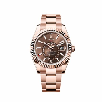Rolex Sky-Dweller 42 Ref. 336935-0002 Rose Gold Chocolate Dial Oyster ZF | DD9002