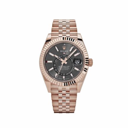 Rolex Sky-Dweller 42 Ref. 336935-0008 Everose Gold Slate Dial Jubilee ZF | DD9002